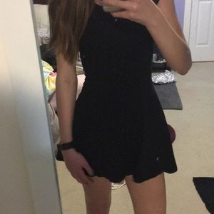American eagle black dress